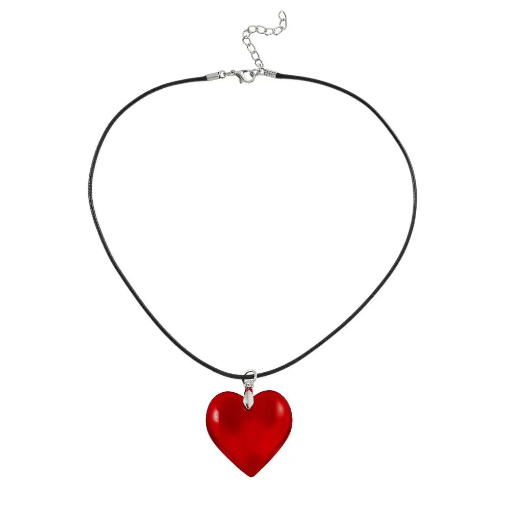 Elegant Love Heart Pendant – Bridal & Artificial Jewellery Set - zenton