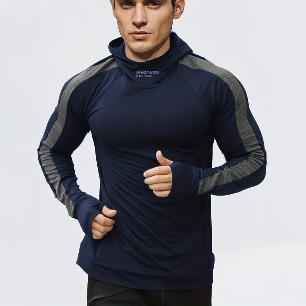 Men’s Autumn Sports Hoodie – Stylish Active Apparel zenton