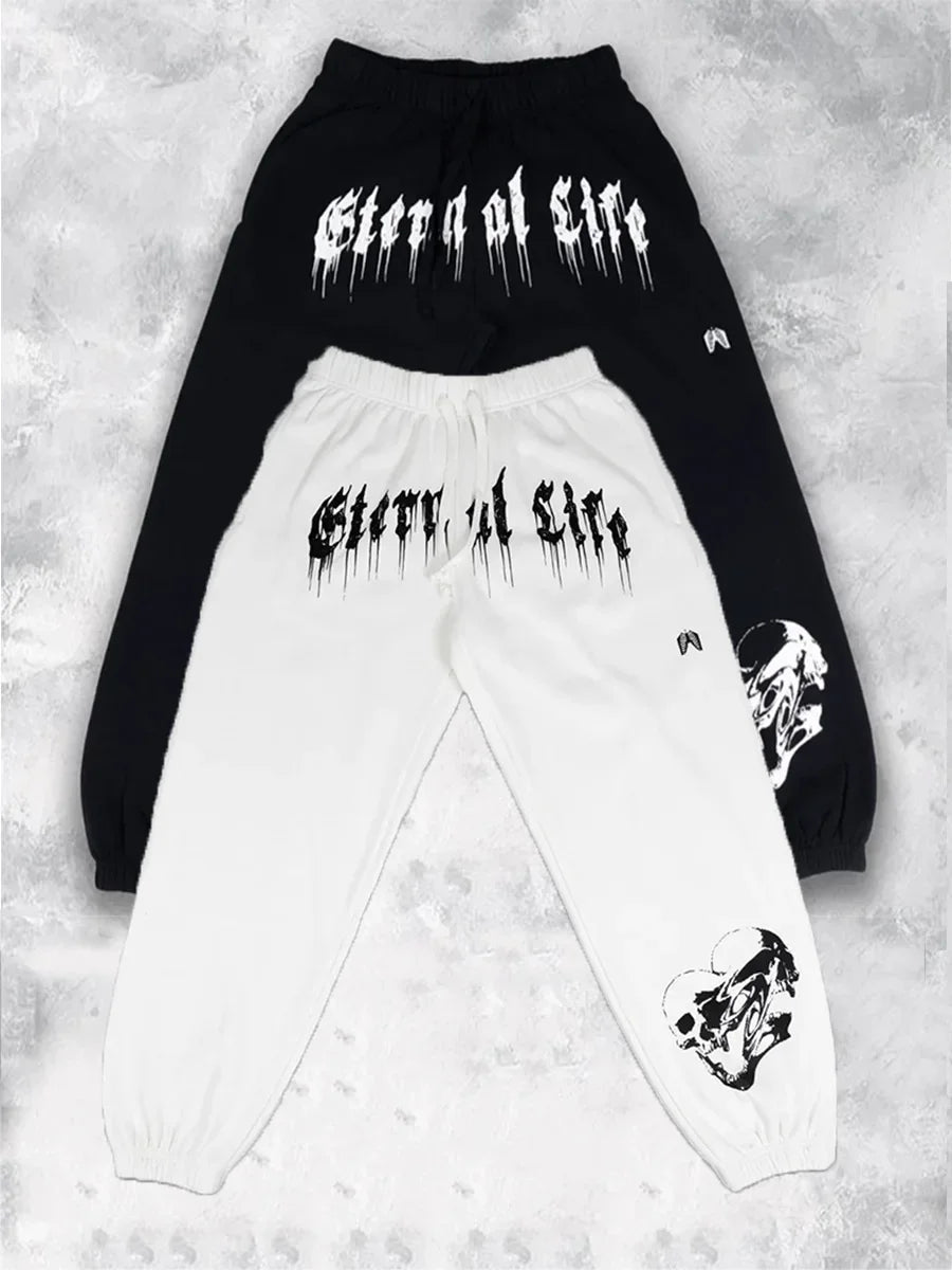 2024 European and American Men's New Year Wear Sports Pants Casual Sports Training Pants Men's Gym Pants zenton