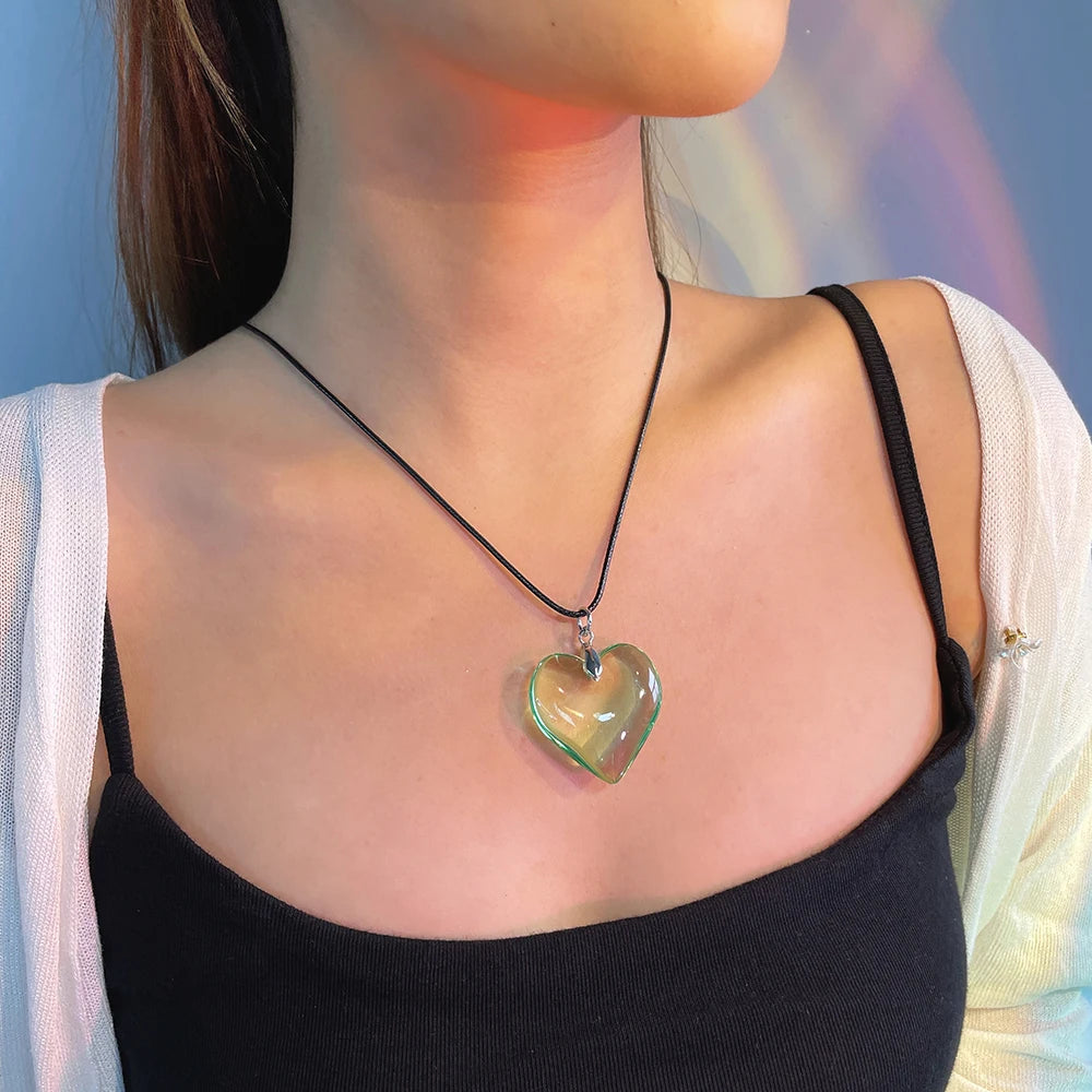Elegant Love Heart Pendant – Bridal & Artificial Jewellery Set - zenton