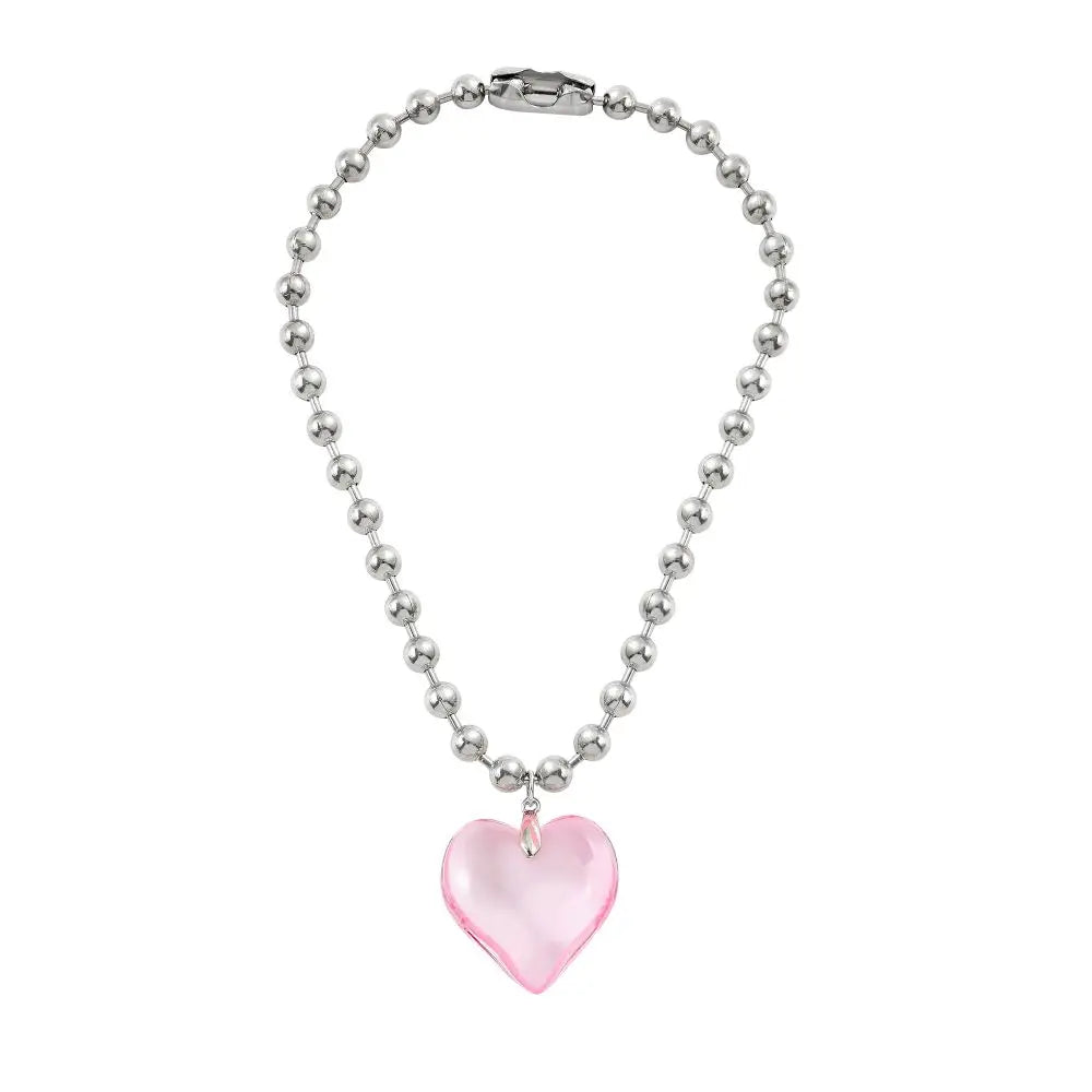 Elegant Love Heart Pendant – Bridal & Artificial Jewellery Set - zenton