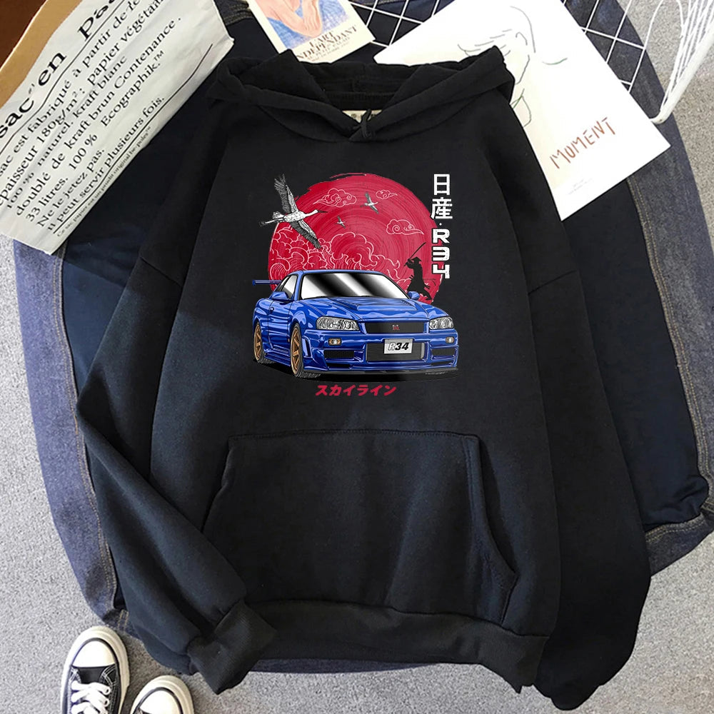 2024 JDM Print Sweatshirt – Men’s & Women’s Apparel zenton