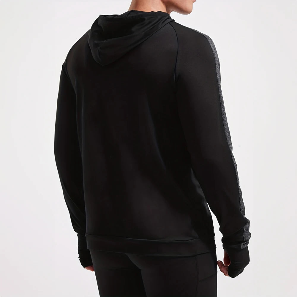 Men’s Autumn Sports Hoodie – Stylish Active Apparel zenton