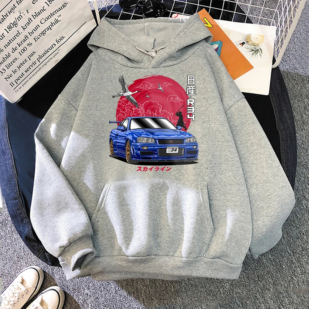 2024 JDM Print Sweatshirt – Men’s & Women’s Apparel zenton