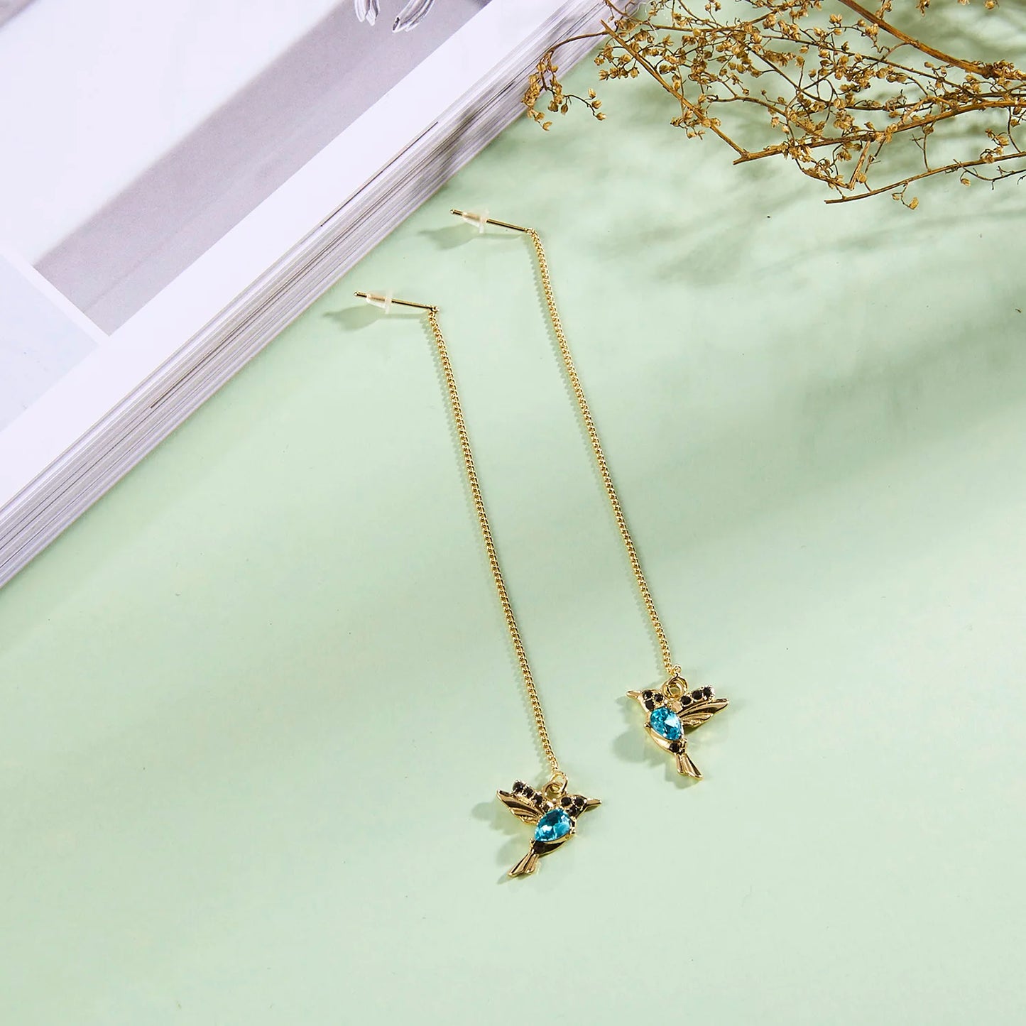 Little Bird Drop Earrings – Trendy Artificial Jewellery Set - zenton