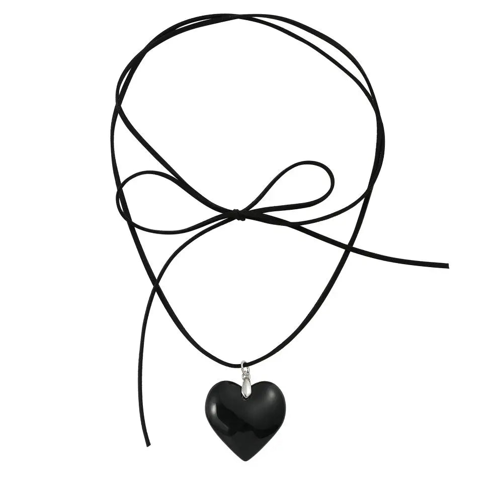 Elegant Love Heart Pendant – Bridal & Artificial Jewellery Set - zenton