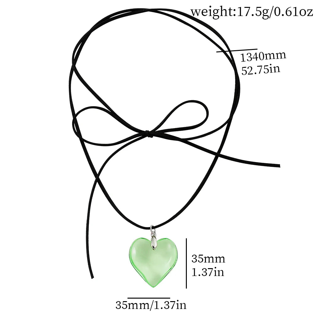 Elegant Love Heart Pendant – Bridal & Artificial Jewellery Set - zenton