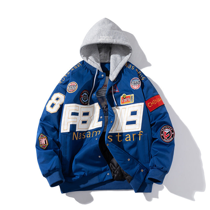Couple’s American Motorcycle Baseball Jacket – Autumn/Winter 1