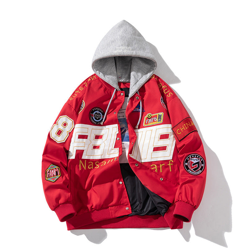 Couple’s American Motorcycle Baseball Jacket – Autumn/Winter 1