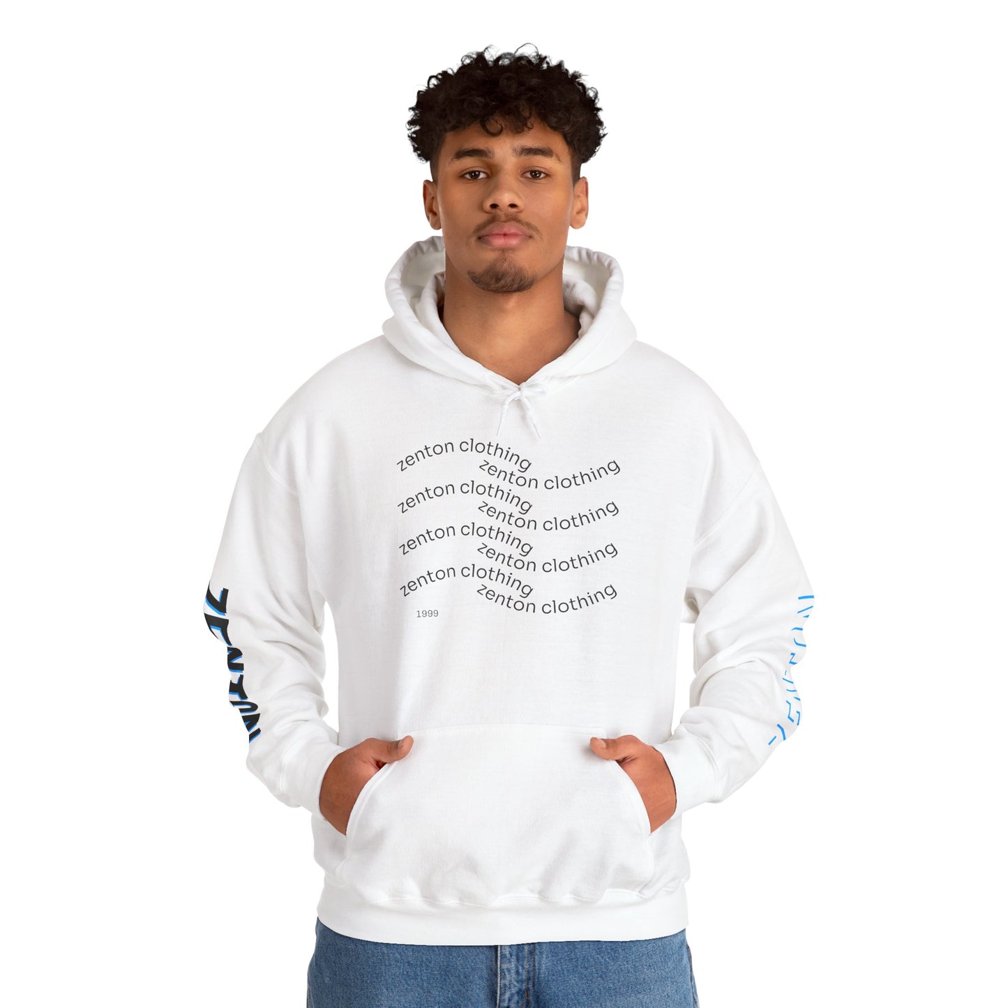 Zenton Premium Unisex Hooded Sweatshirt - zenton