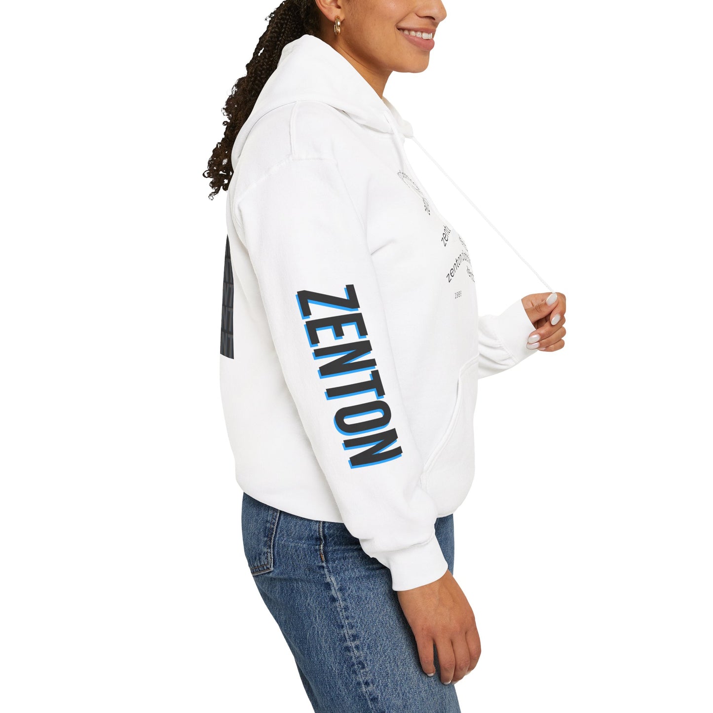 Zenton Premium Unisex Hooded Sweatshirt - zenton