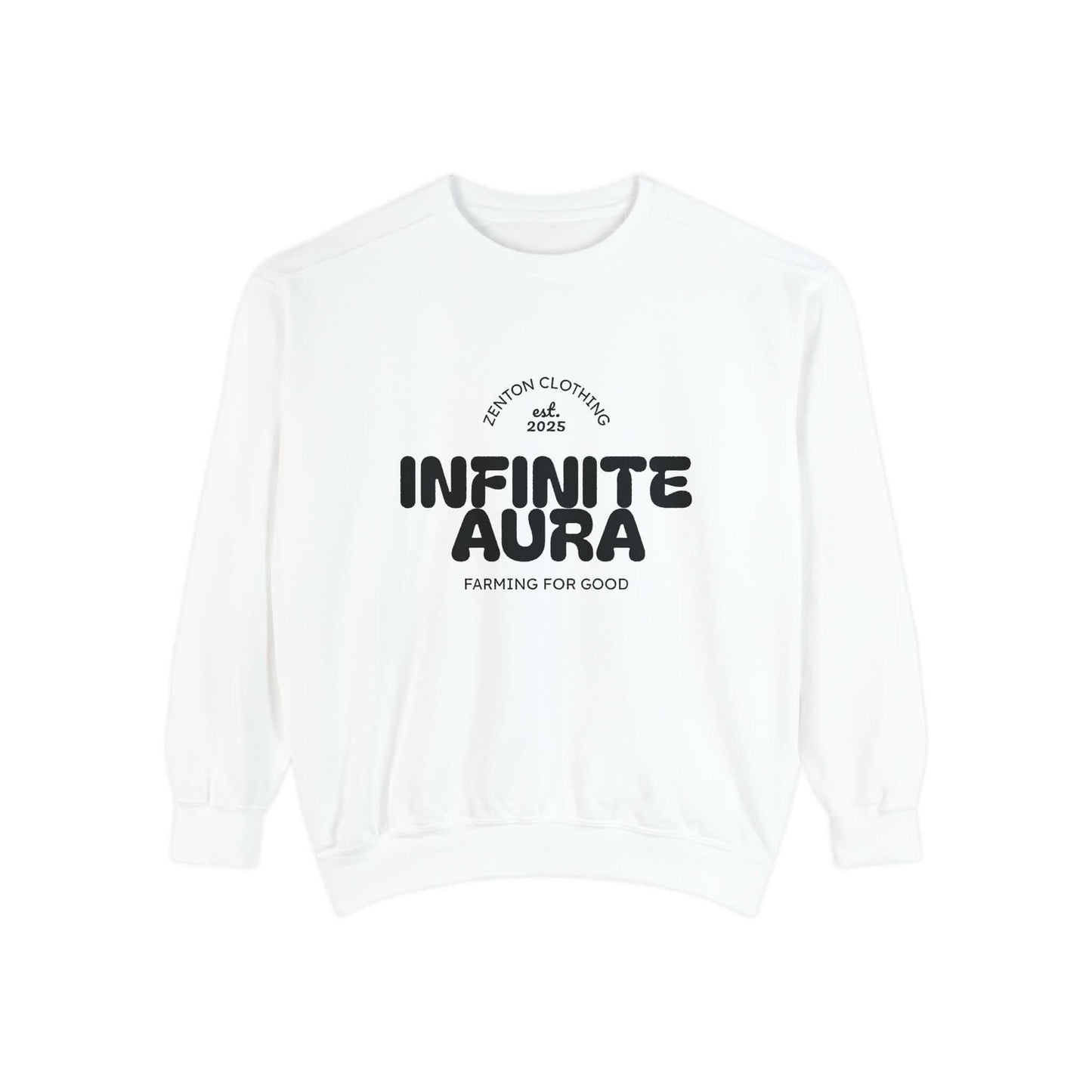 Zenton Infinite Aura Farming Sweatshirt - zenton