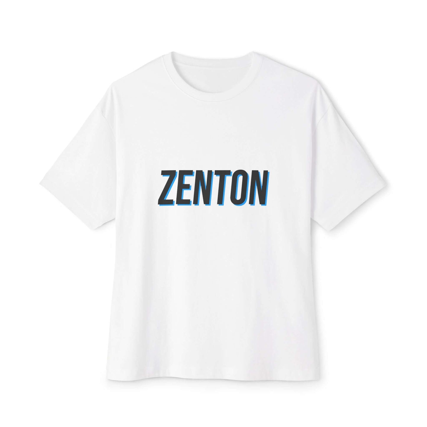 Zenton Unisex Oversized Boxy Tee - Casual Everyday Wear - zenton