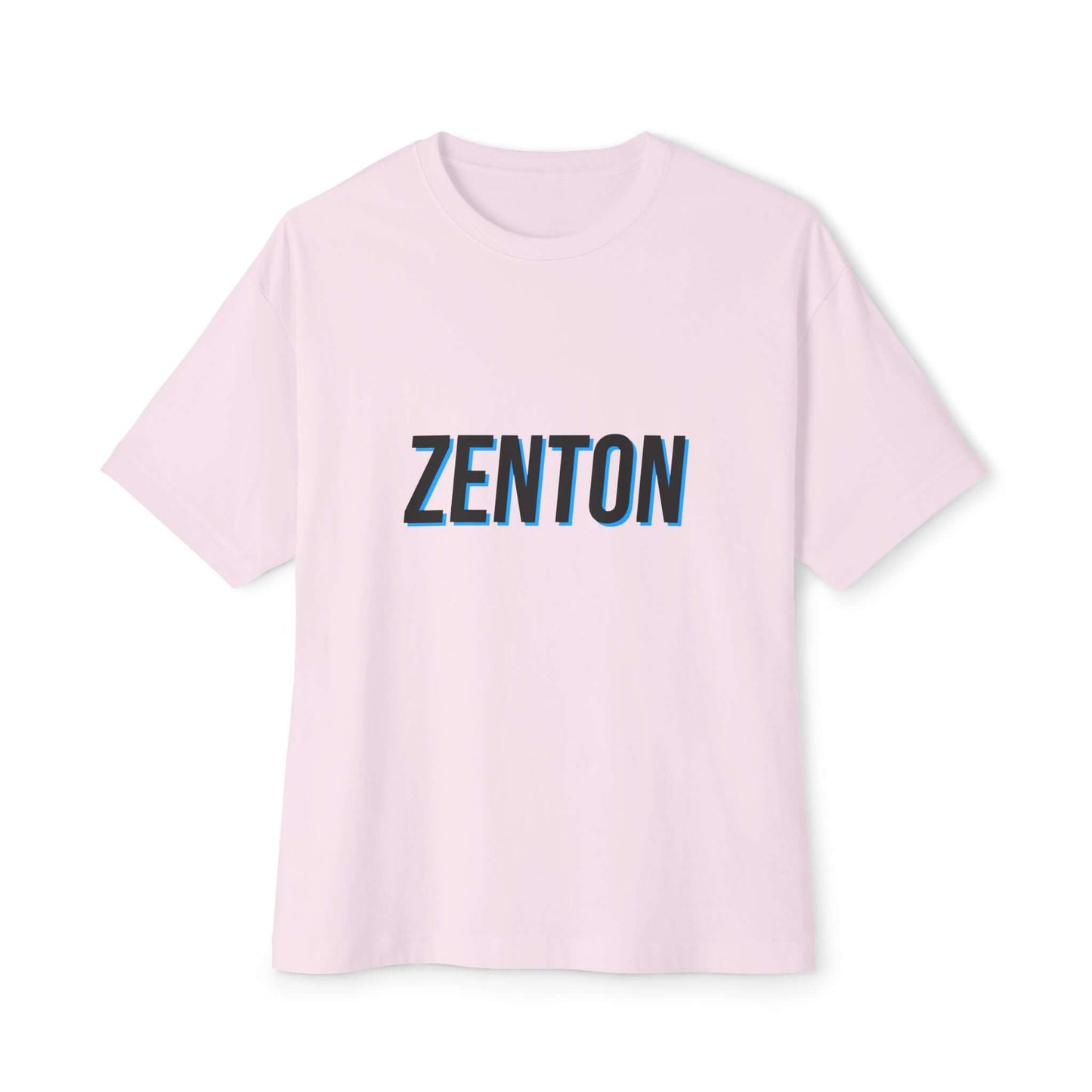 Zenton Unisex Oversized Boxy Tee - Casual Everyday Wear - zenton