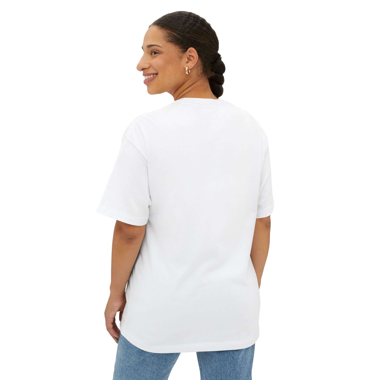 Zenton Unisex Oversized Boxy Tee - Casual Everyday Wear - zenton