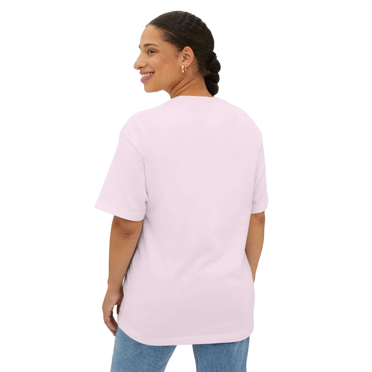 Zenton Unisex Oversized Boxy Tee - Casual Everyday Wear - zenton