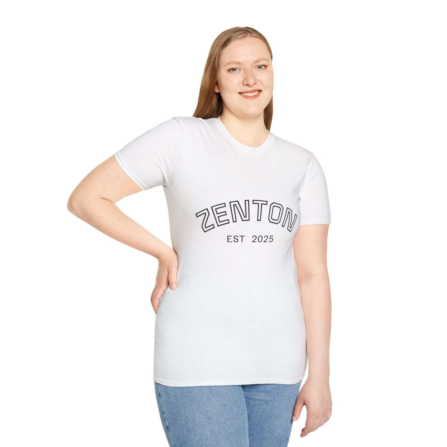 Zenton Est 2025 Unisex Softstyle T-Shirt - zenton