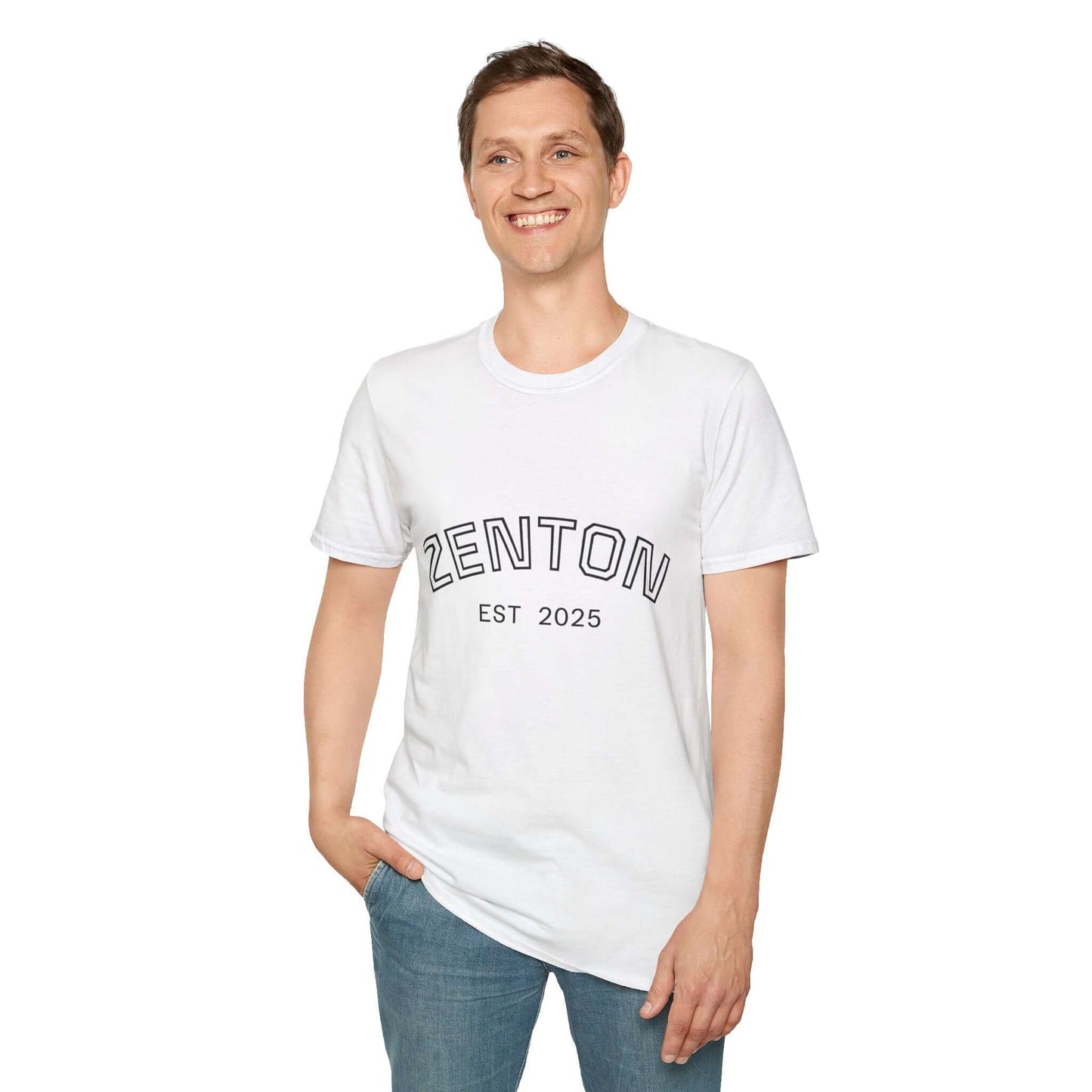 Zenton Est 2025 Unisex Softstyle T-Shirt - zenton