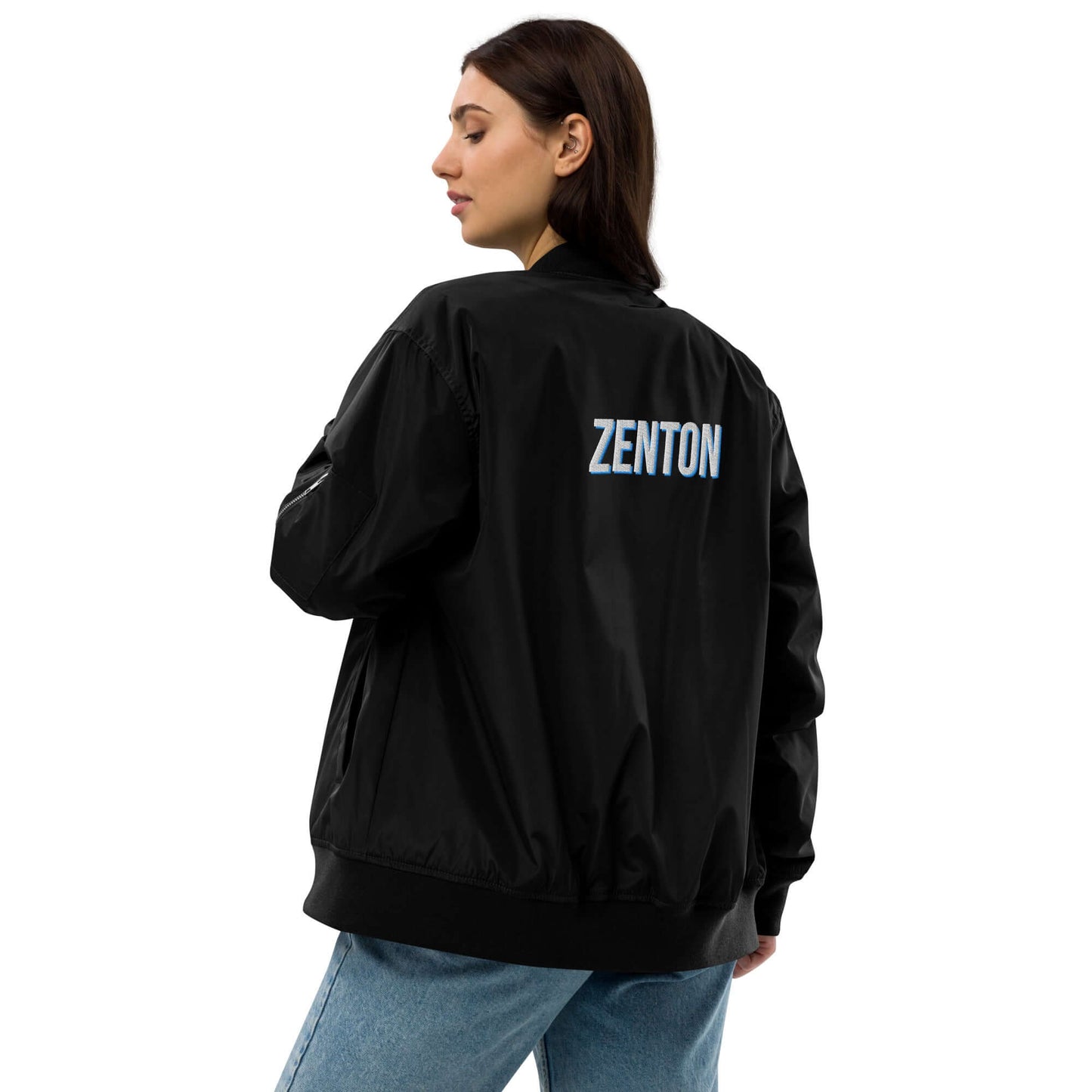 Zenton Premium Recycled Bomber Jacket - zenton