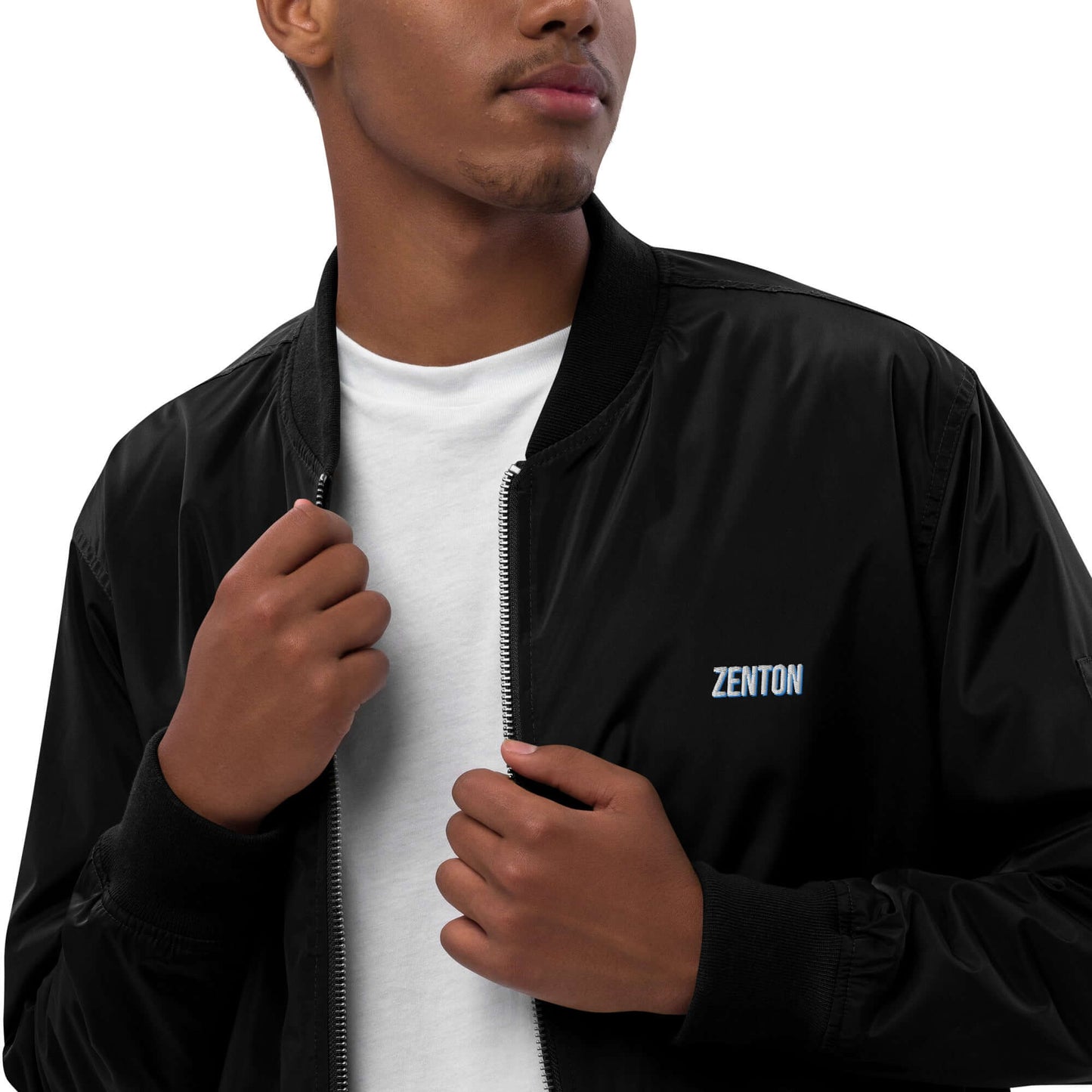 Zenton Premium Recycled Bomber Jacket - zenton
