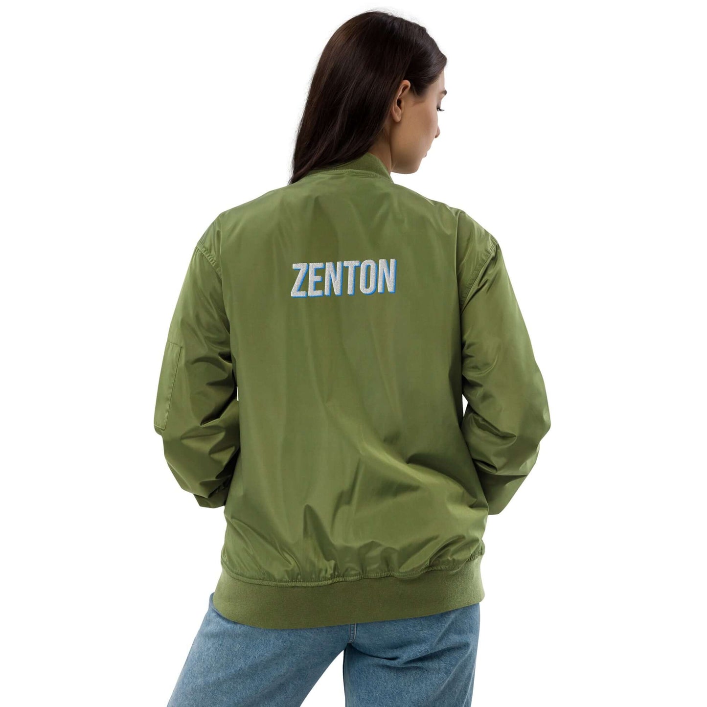 Zenton Premium Recycled Bomber Jacket - zenton