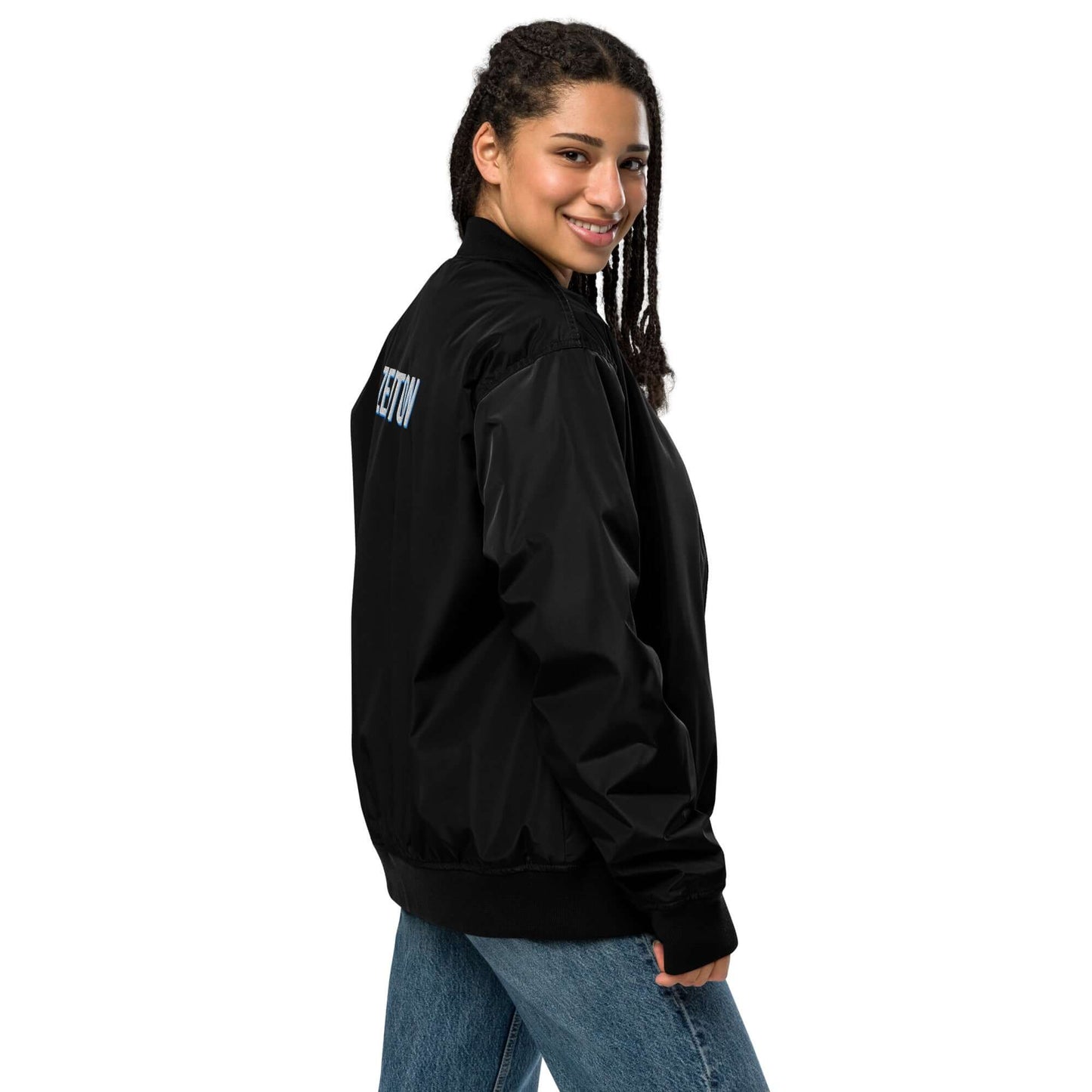 Zenton Premium Recycled Bomber Jacket - zenton