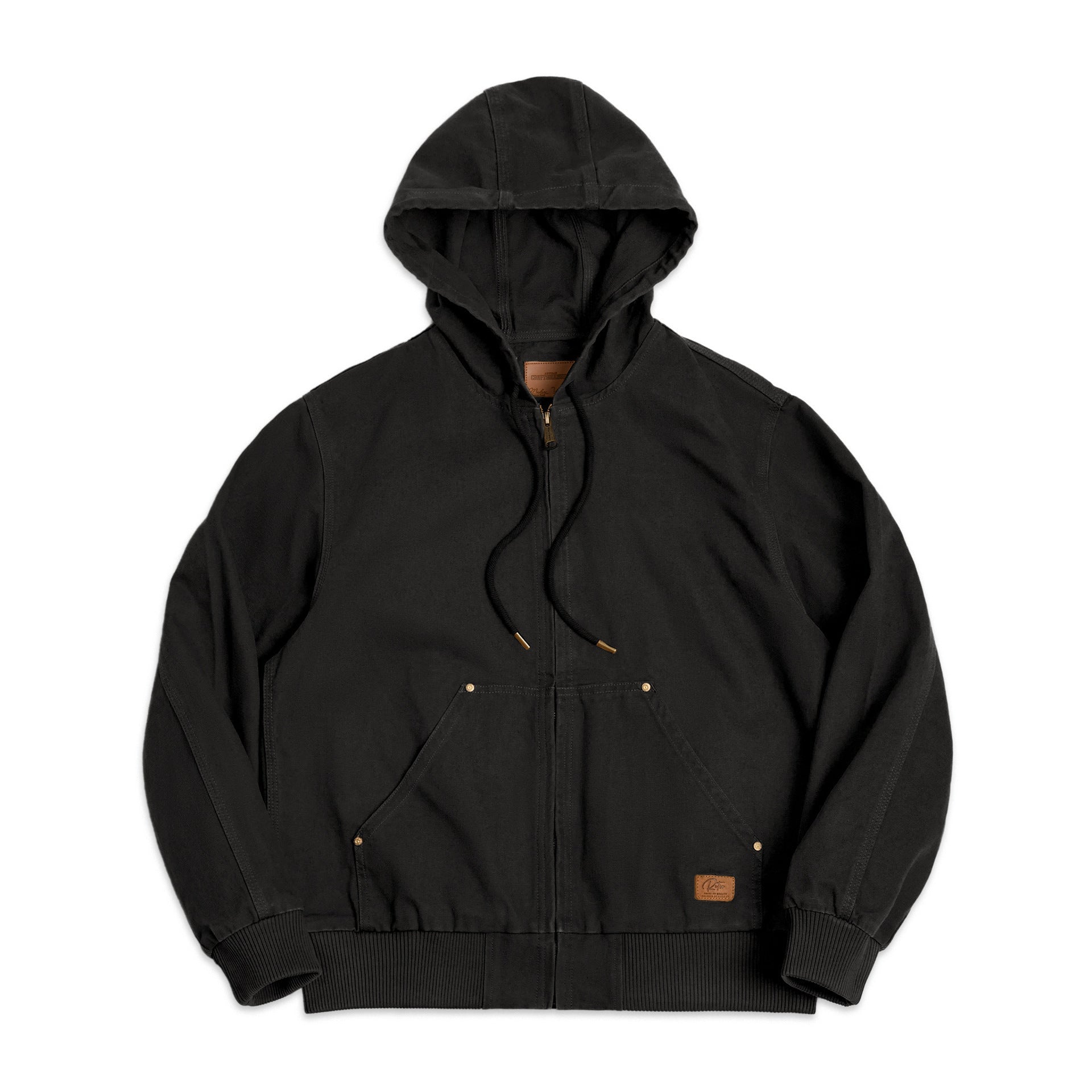 Madden Workwear Men’s Retro Hooded Jacket – American Style 1