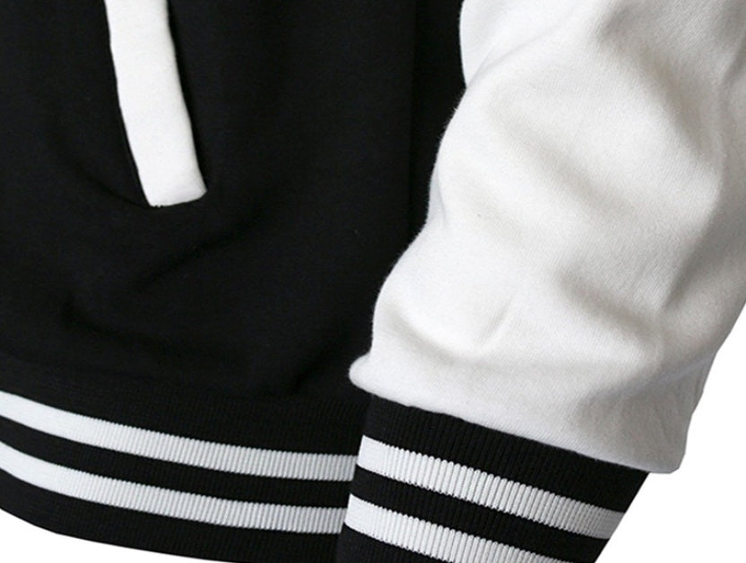 Men’s Baseball Jacket – Casual Varsity Style Outerwear - zenton