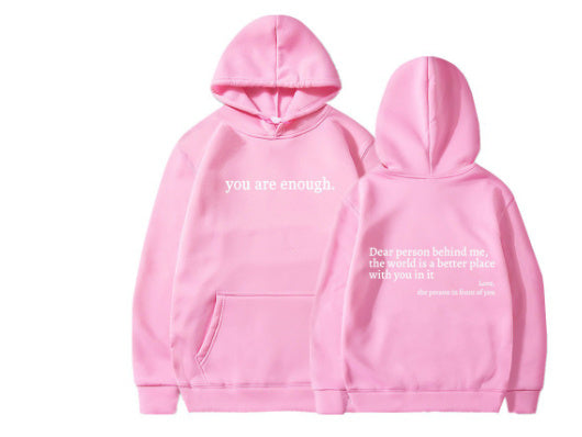 Dear Person Behind Me Hoodie – Plush Unisex Pullover - zenton
