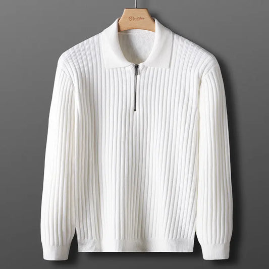 Leisure Slim-Fit Sweater – Stylish Casual Knitwear - zenton