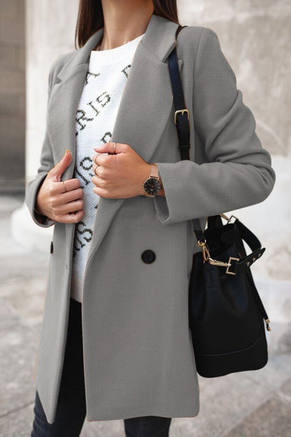 Women’s Slim Fit Coat – Stylish Lightweight Outerwear - zenton