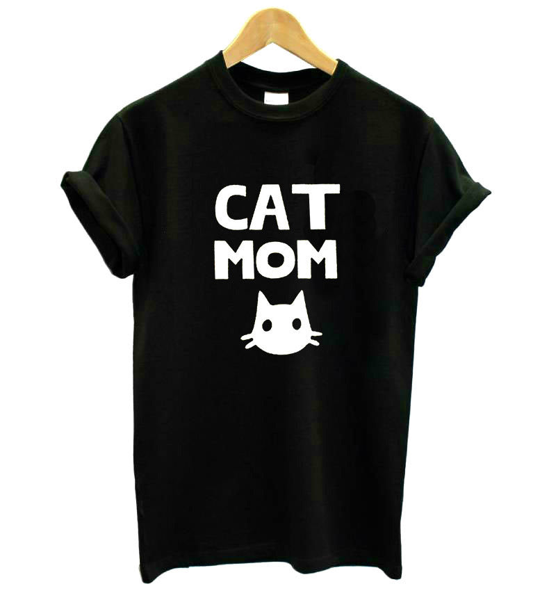 Cat Mom T-Shirt – Cute Graphic Tee for Pet Lovers - zenton