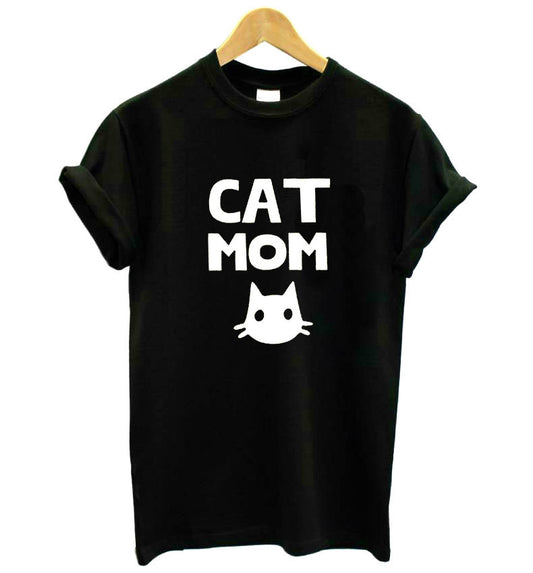 Cat Mom T-Shirt – Cute Graphic Tee for Pet Lovers - zenton
