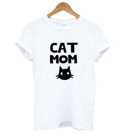 Cat Mom T-Shirt – Cute Graphic Tee for Pet Lovers - zenton