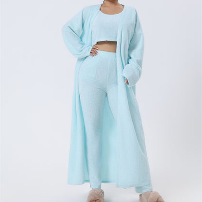 Cozy Pajama 3-Piece Set Women - zenton