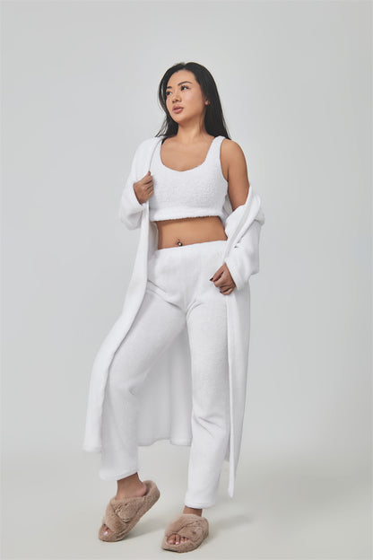 Cozy Pajama 3-Piece Set Women - zenton