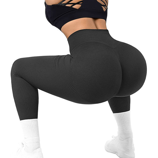 High Waist Seamless Leggings Tight Yoga Pants - zenton