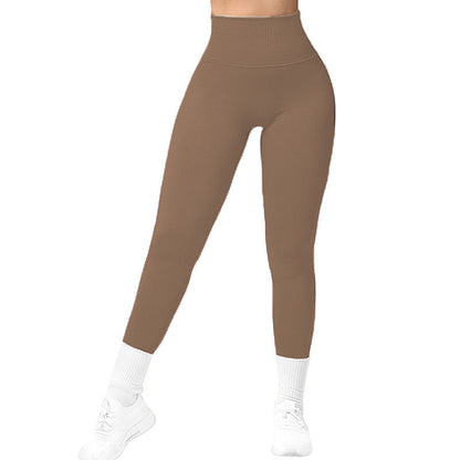 High Waist Seamless Leggings Tight Yoga Pants - zenton
