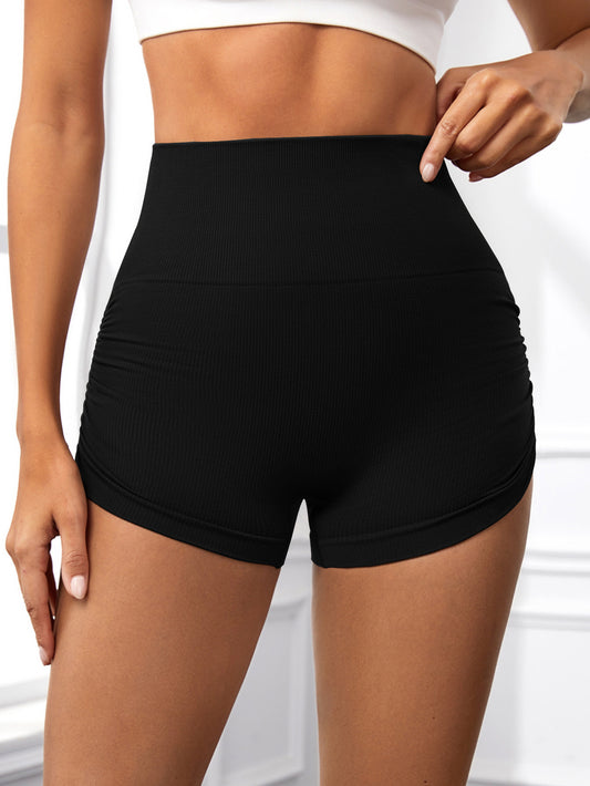 Scrunch Butt Lifting Workout Shorts – Seamless High Waist - zenton
