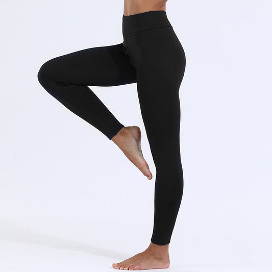 Warm Winter Leggings – Thick High Stretch Cashmere Pants - zenton
