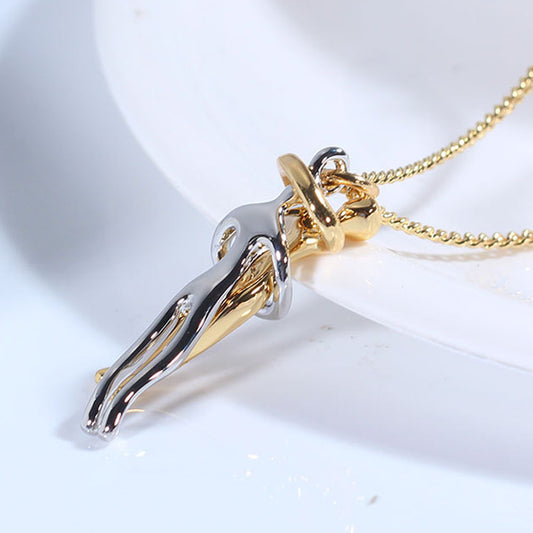 Unisex Couple Clavicle Chain – Minimalist Matching Jewelry - zenton