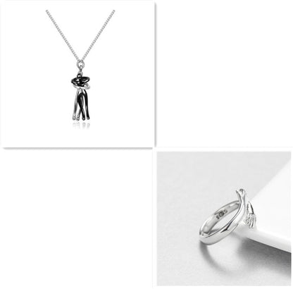 Unisex Couple Clavicle Chain – Minimalist Matching Jewelry - zenton