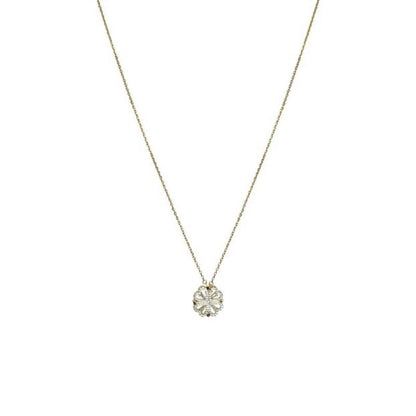 Retro Magnetic Heart Pendant – Four Leaf Clover Necklace - zenton