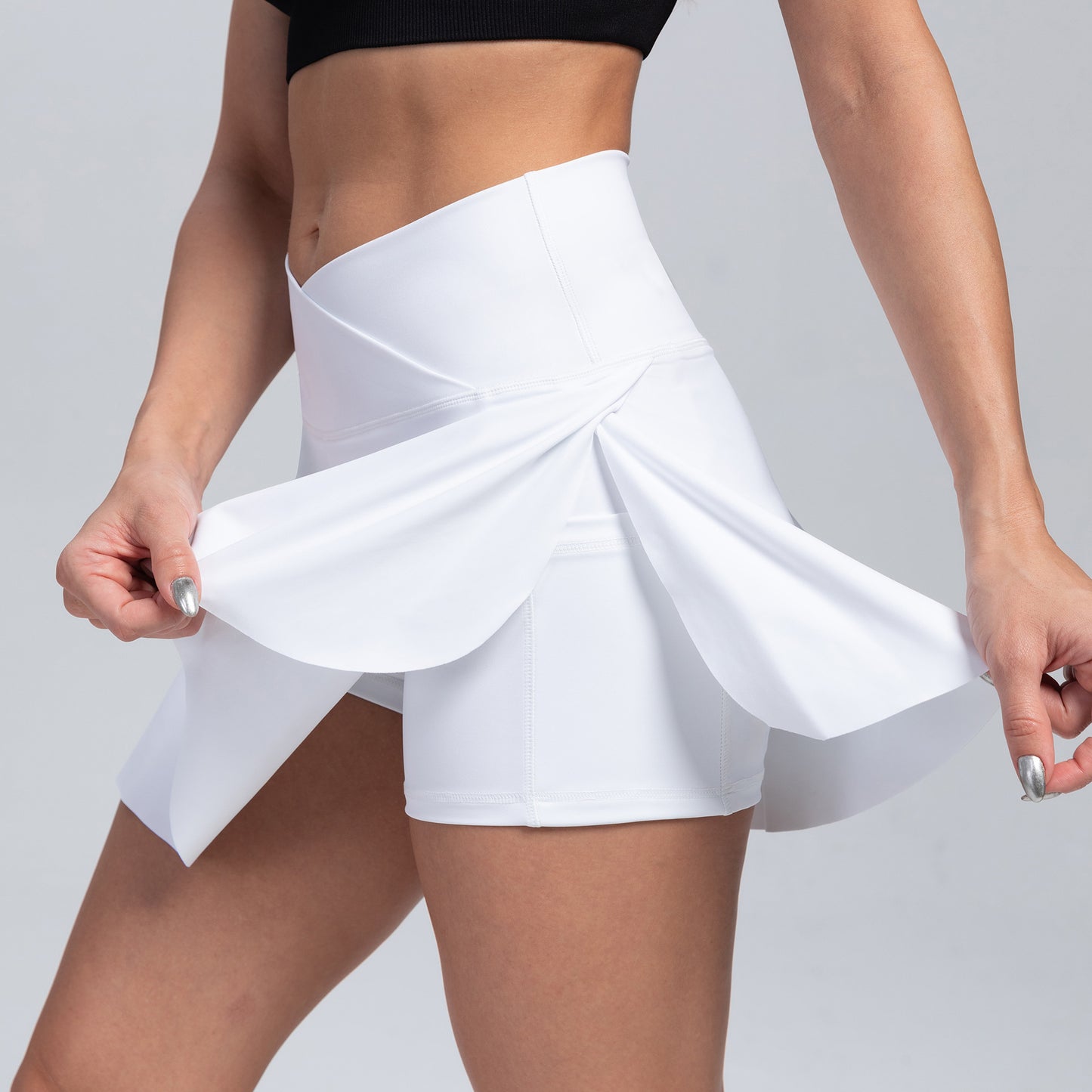 Women’s Yoga Shorts – High Waist Stretch Workout Shorts - zenton
