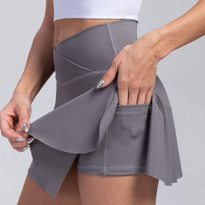 Women’s Yoga Shorts – High Waist Stretch Workout Shorts - zenton