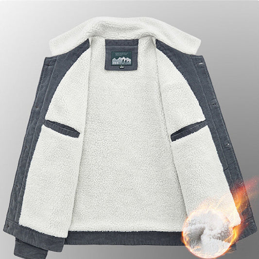 Men’s Retro Corduroy Jacket – Classic Casual Fashion 1