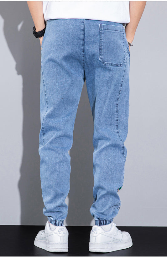 Men’s Loose Fit Harlan Jeans – Casual Denim Pants - zenton
