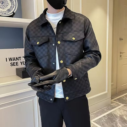 Men’s Collar Jacket – Spring & Autumn Fashion 1