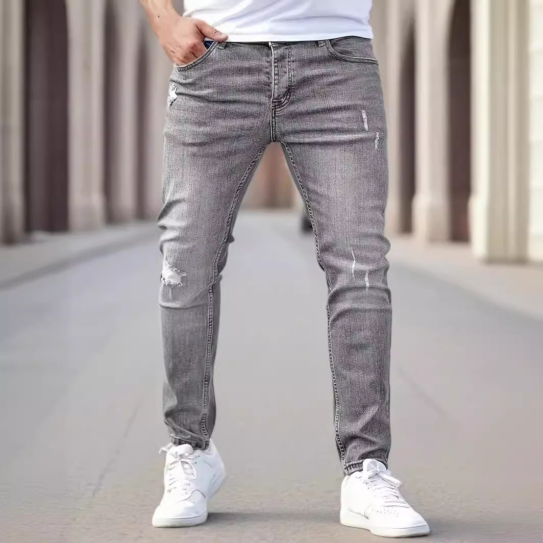 American Slim-Fit Stretch Jeans – Men’s Denim Pants - zenton