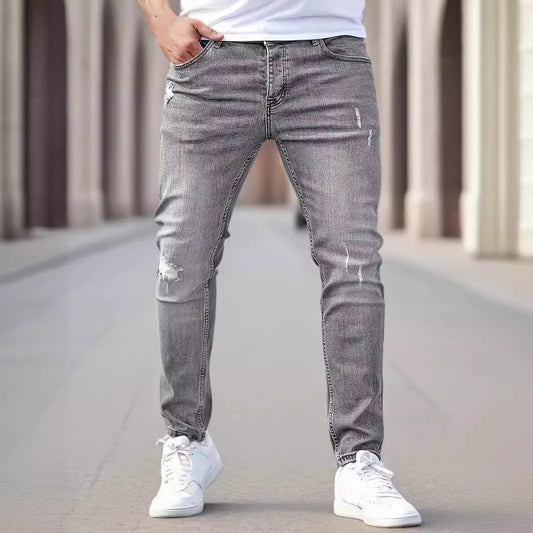 American Slim-Fit Stretch Jeans – Men’s Denim Pants - zenton